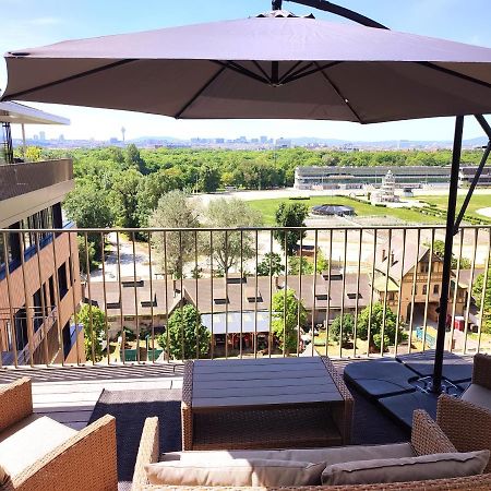 Panorama Apartment Vienna - Free Parking, Sauna & Fitness Luaran gambar