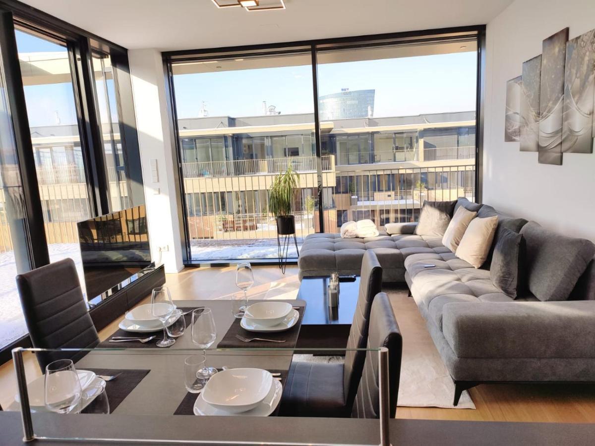 Panorama Apartment Vienna - Free Parking, Sauna & Fitness Luaran gambar