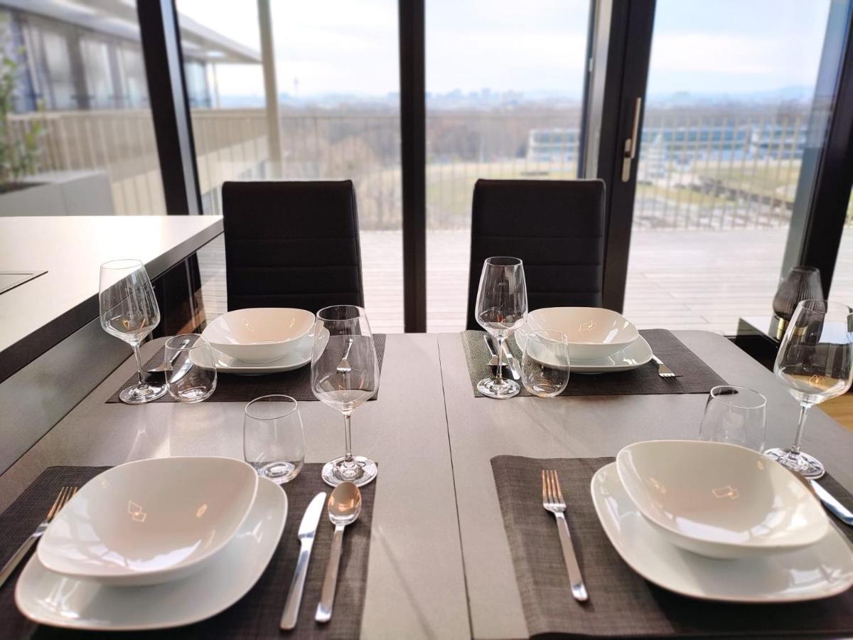 Panorama Apartment Vienna - Free Parking, Sauna & Fitness Luaran gambar