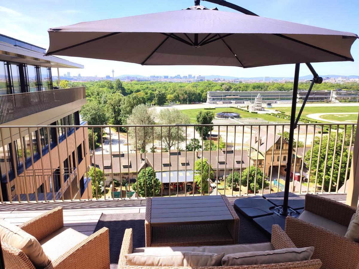 Panorama Apartment Vienna - Free Parking, Sauna & Fitness Luaran gambar
